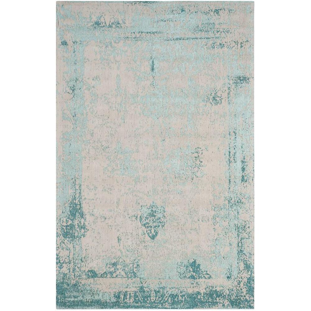 CLV-CLASSIC VINTAGE, TURQUOISE, 5' X 8', Area Rug. Picture 1