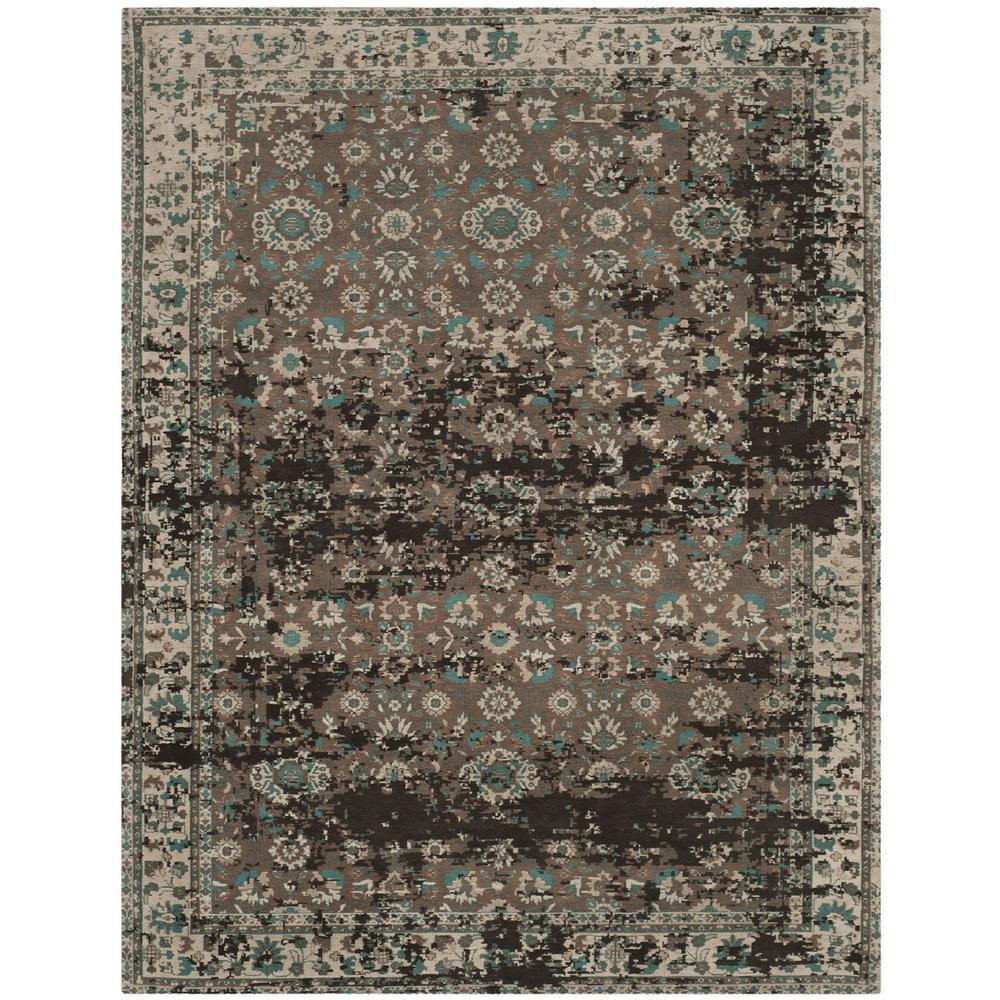 CLV-CLASSIC VINTAGE, TEAL / BEIGE, 8' X 10', Area Rug. Picture 1