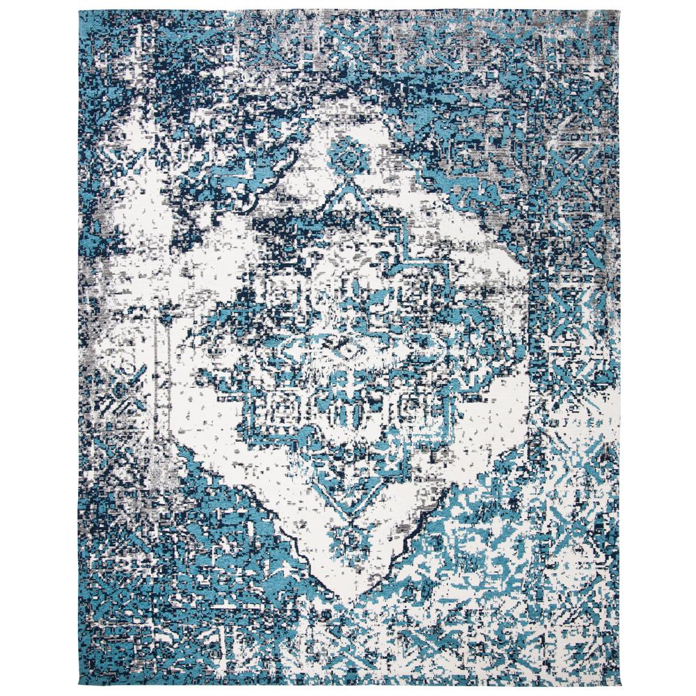 CLASSIC VINTAGE, BLUE / IVORY, 8' X 10', Area Rug. Picture 2