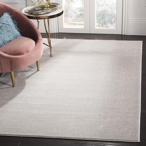 CARNEGIE, LIGHT GREY / CREAM, 3' X 5', Area Rug, CNG621G-3. Picture 3