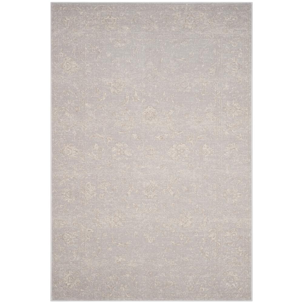 CARNEGIE, LIGHT GREY / CREAM, 6'-7" X 9'-2", Area Rug, CNG621G-6. Picture 1