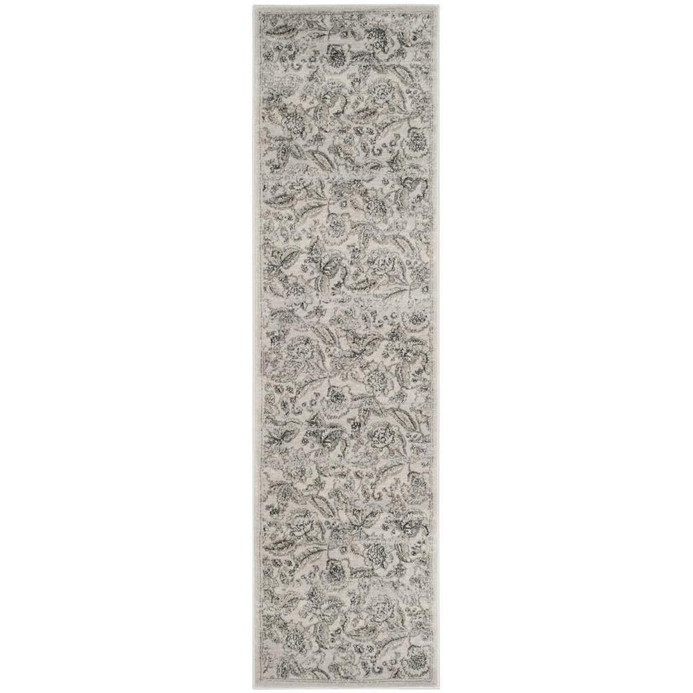 CARNEGIE, SILVER / GREY, 2'-3" X 8', Area Rug, CNG622S-28. Picture 1