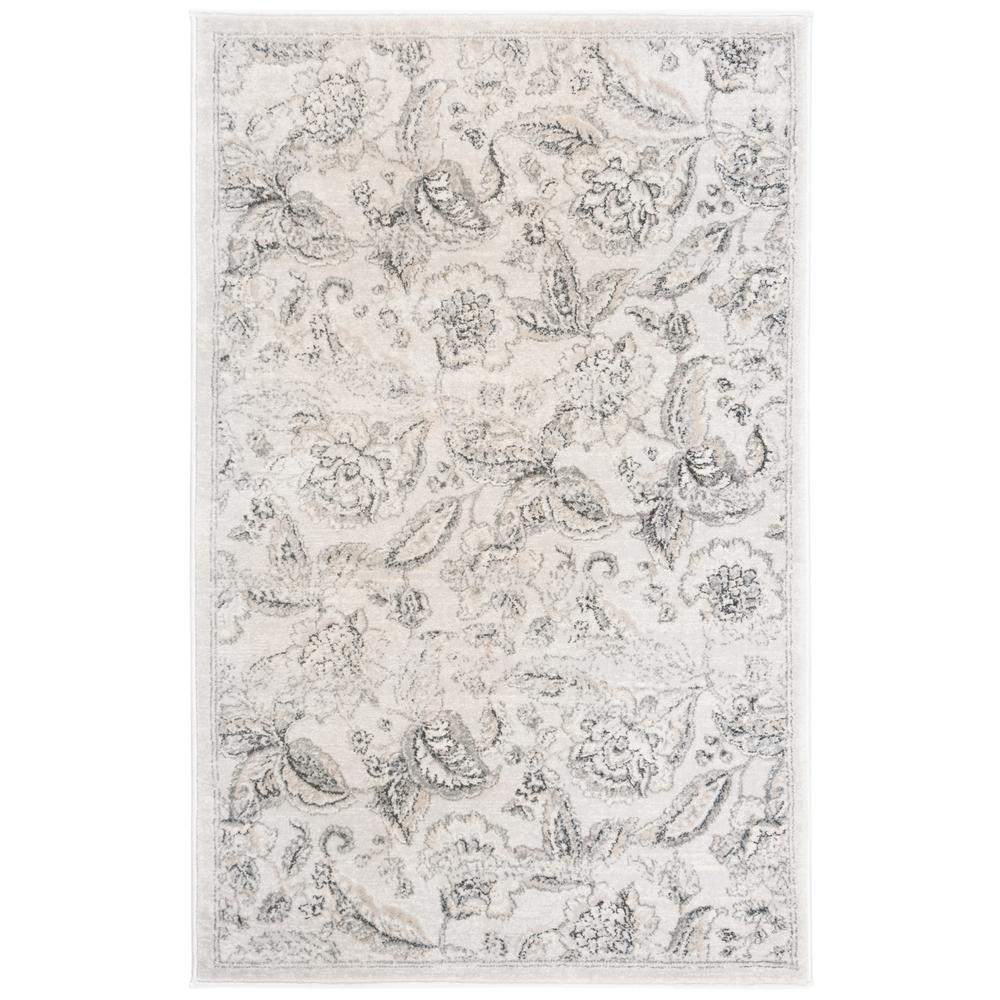 CARNEGIE, SILVER / GREY, 3' X 5', Area Rug, CNG622S-3. Picture 1