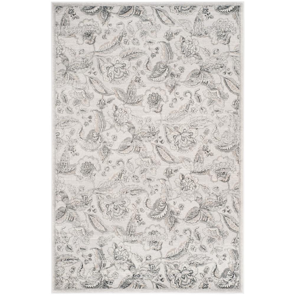 CARNEGIE, SILVER / GREY, 4' X 6', Area Rug, CNG622S-4. Picture 1