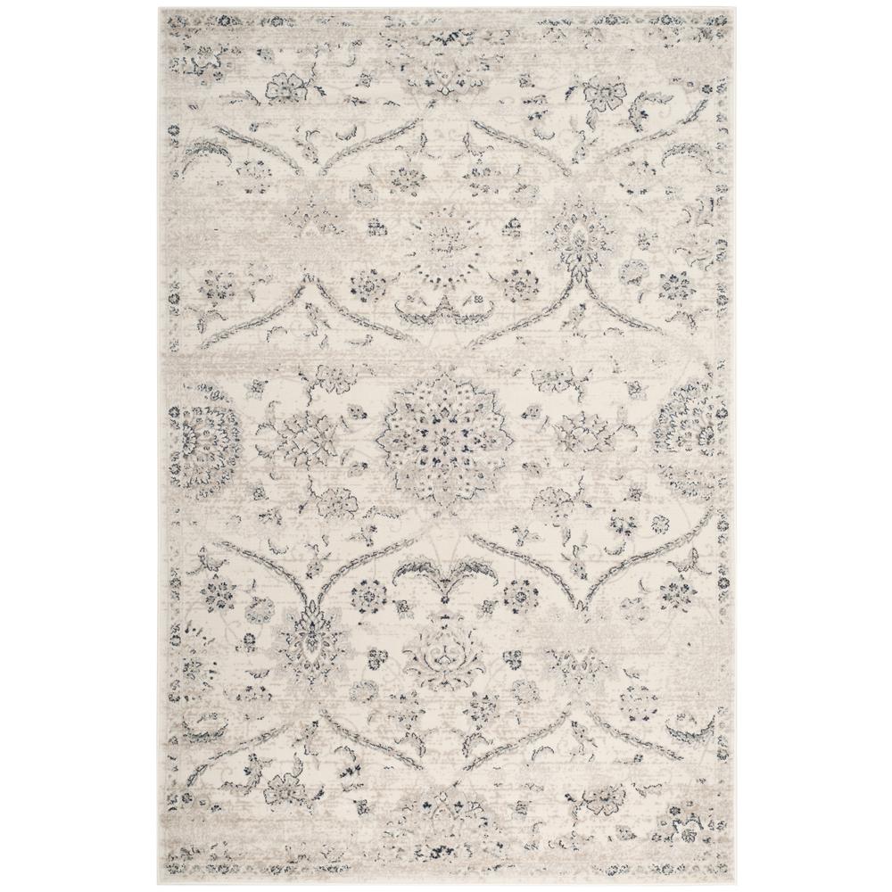 CARNEGIE, CREAM / LIGHT GREY, 5'-1" X 7'-6", Area Rug, CNG624C-5. Picture 1
