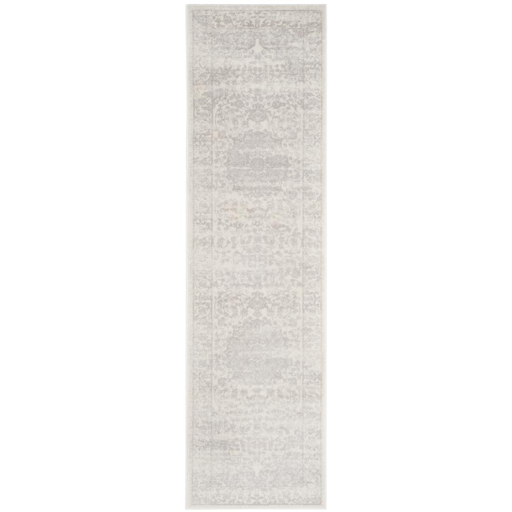 CARNEGIE, CREAM / LIGHT GREY, 2'-3" X 8', Area Rug, CNG631C-28. Picture 1