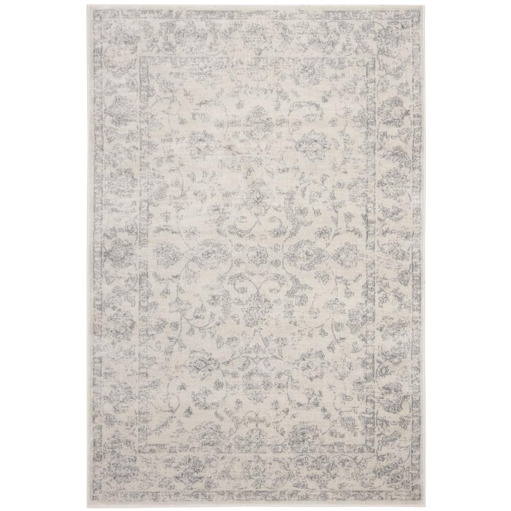CARNEGIE, CREAM / LIGHT GREY, 5'-1" X 7'-6", Area Rug, CNG631C-5. Picture 1