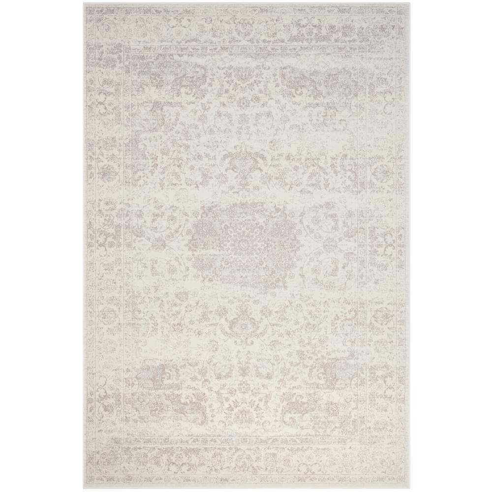 CARNEGIE, CREAM / LIGHT GREY, 6'-7" X 9'-2", Area Rug, CNG631C-6. Picture 3