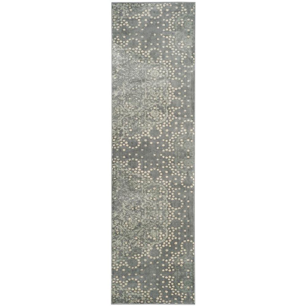 CONSTELLATION VINTAGE, GREY / MULTI, 2'-2" X 8', Area Rug. The main picture.