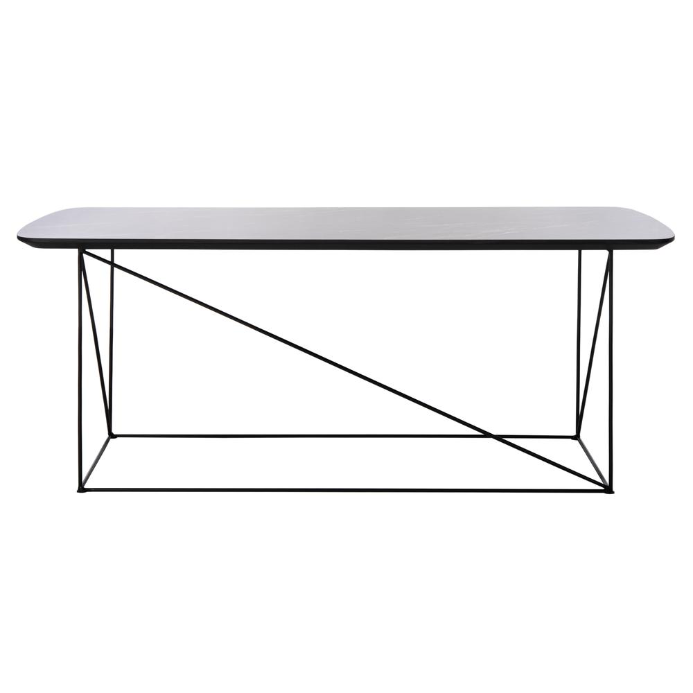 Rylee Rectangle Coffee Table, Dark Grey/Black. Picture 1