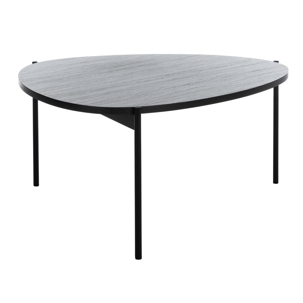 Sven Coffee Table, Dark Grey Oak/Black. Picture 7