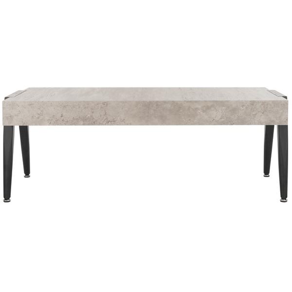 CAMERON RECTANGULAR MIDCENTURY MODERN COFFEE TABLE. Picture 1