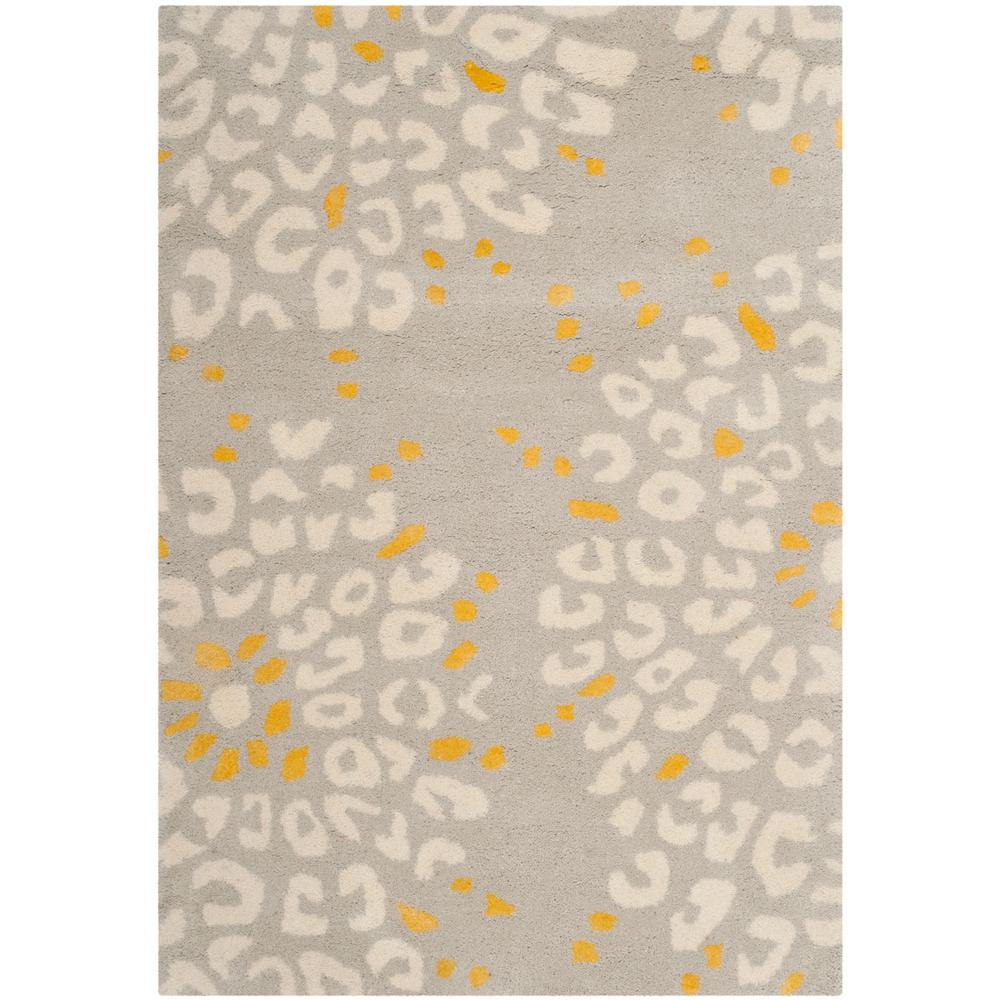 CAPRI, GREY / IVORY, 2' X 3', Area Rug, CPR355A-2. Picture 1