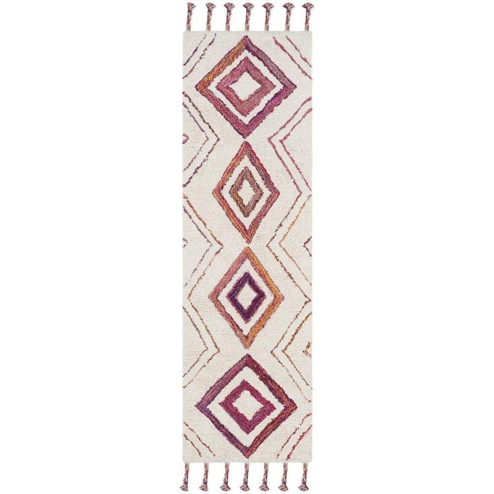CASABLANCA, IVORY / MULTI, 2'-3" X 8', Area Rug, CSB214A-28. Picture 1