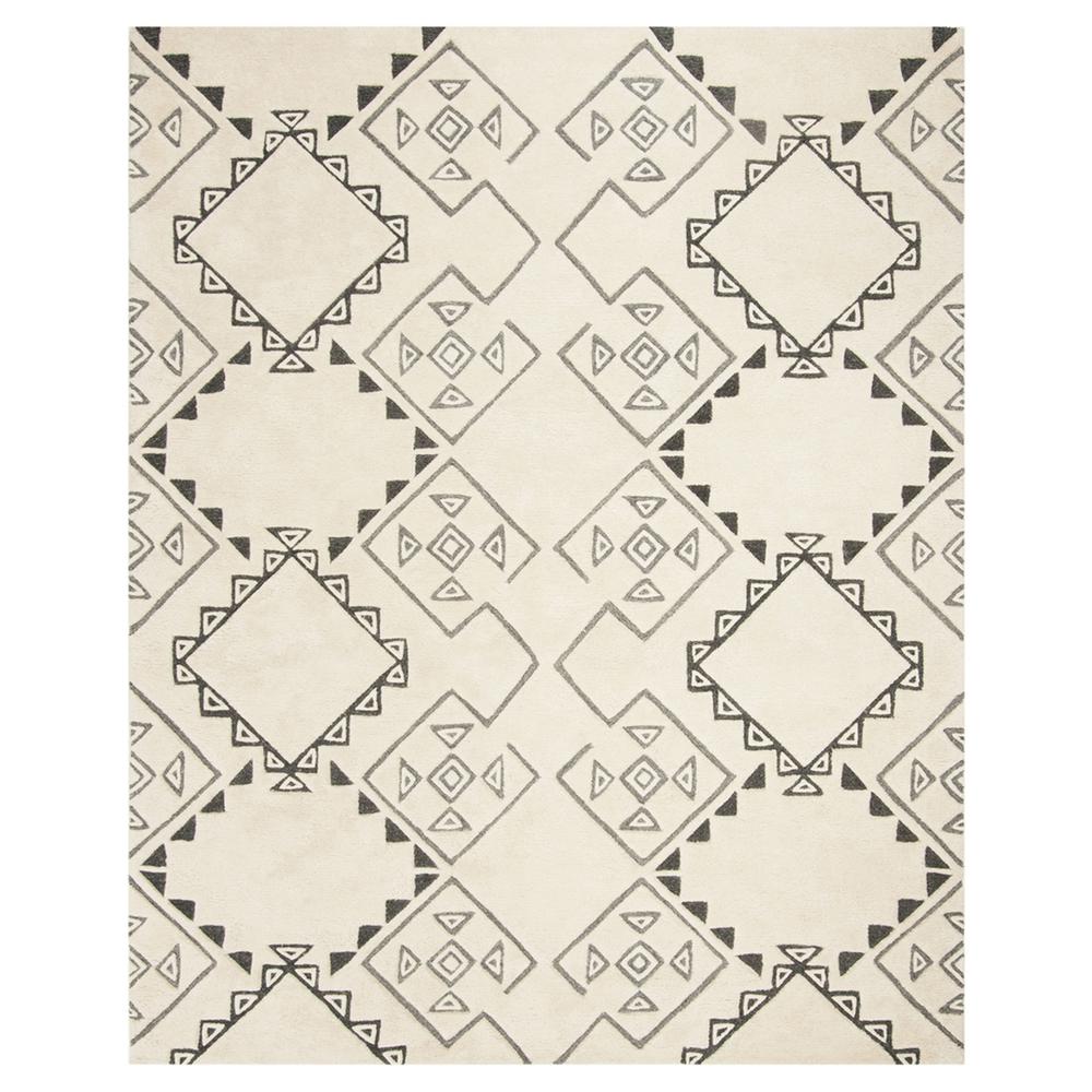 CASABLANCA, IVORY / GREY, 8' X 10', Area Rug, CSB303A-8. Picture 1