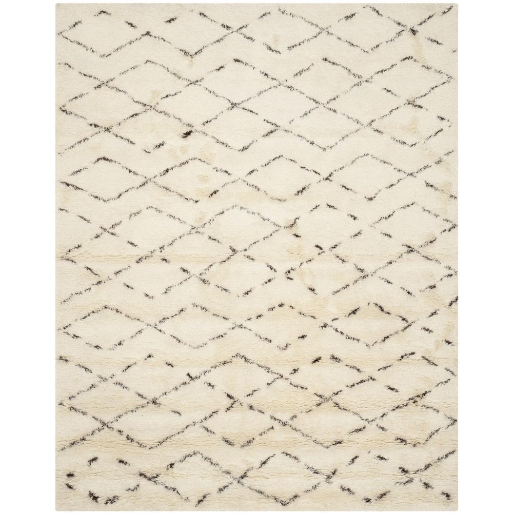 CASABLANCA, IVORY / BROWN, 8' X 10', Area Rug, CSB847A-8. Picture 1