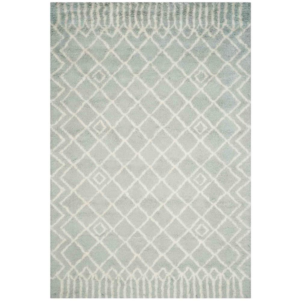 CASABLANCA, BLUE / IVORY, 6' X 9', Area Rug, CSB894B-6. Picture 1