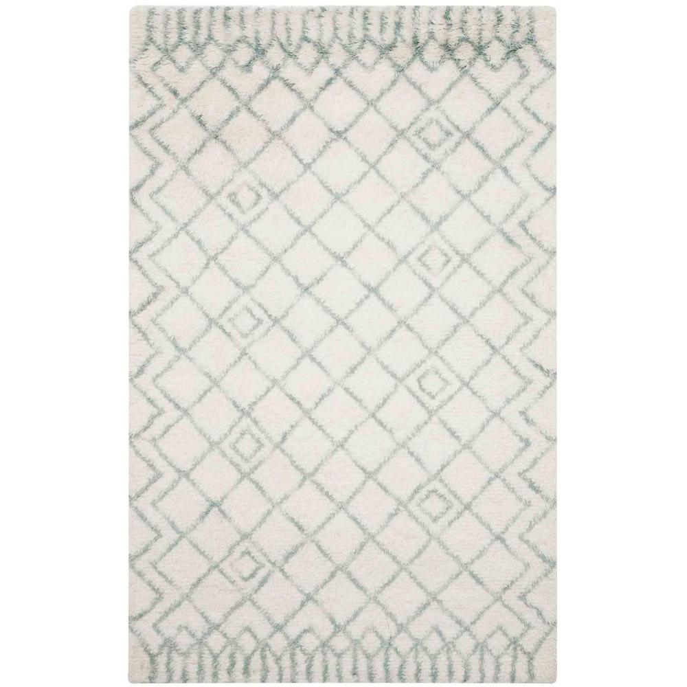 CASABLANCA, IVORY / BLUE, 5' X 8', Area Rug, CSB894D-5. Picture 1