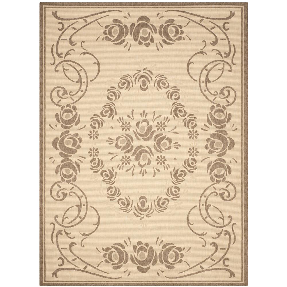 COURTYARD, NATURAL / BROWN, 8' X 11', Area Rug, CY1893-3001-8. Picture 4