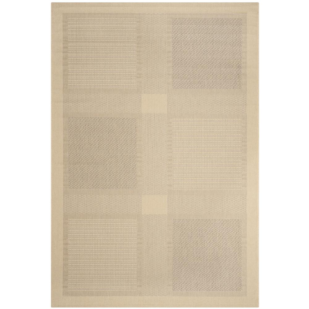 COURTYARD, NATURAL / BROWN, 7'-10" X 7'-10" Square, Area Rug, CY1928-3001-8SQ. Picture 1