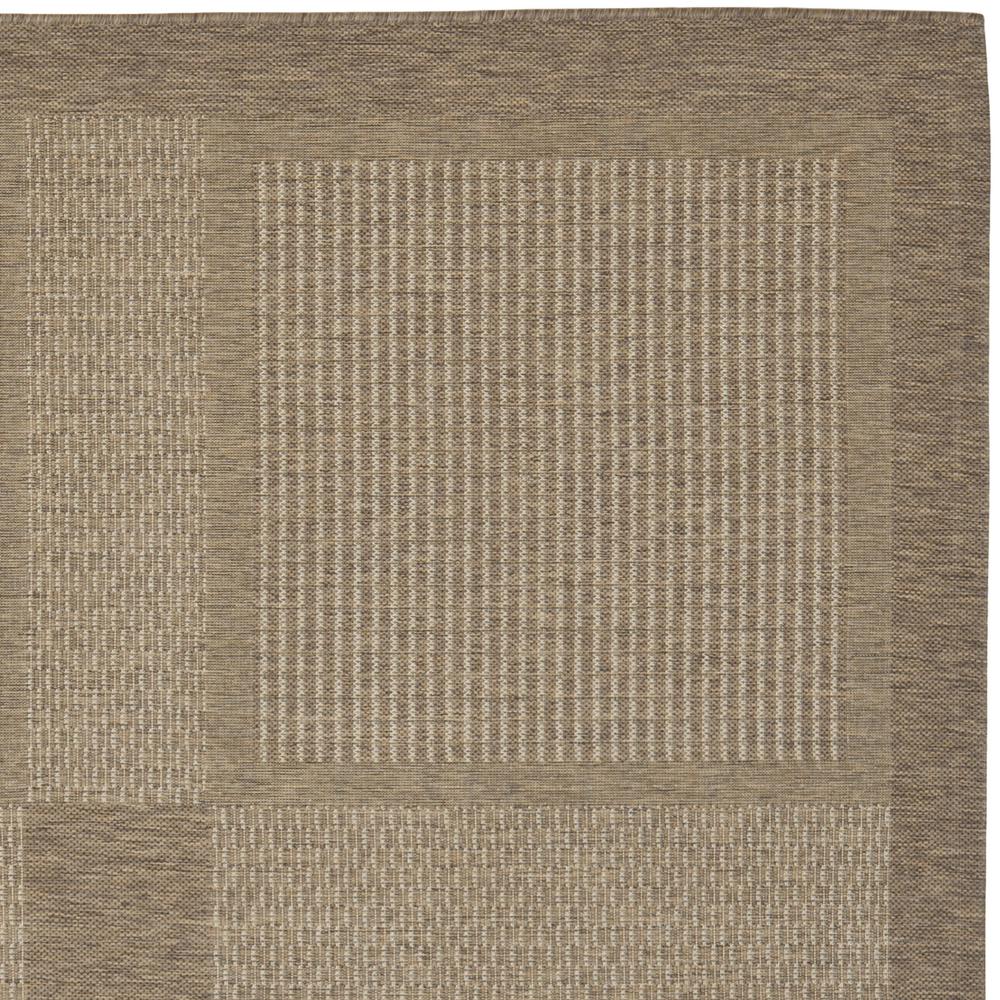 COURTYARD, BROWN / NATURAL, 6'-7" X 6'-7" Square, Area Rug, CY1928-3009-7SQ. Picture 3
