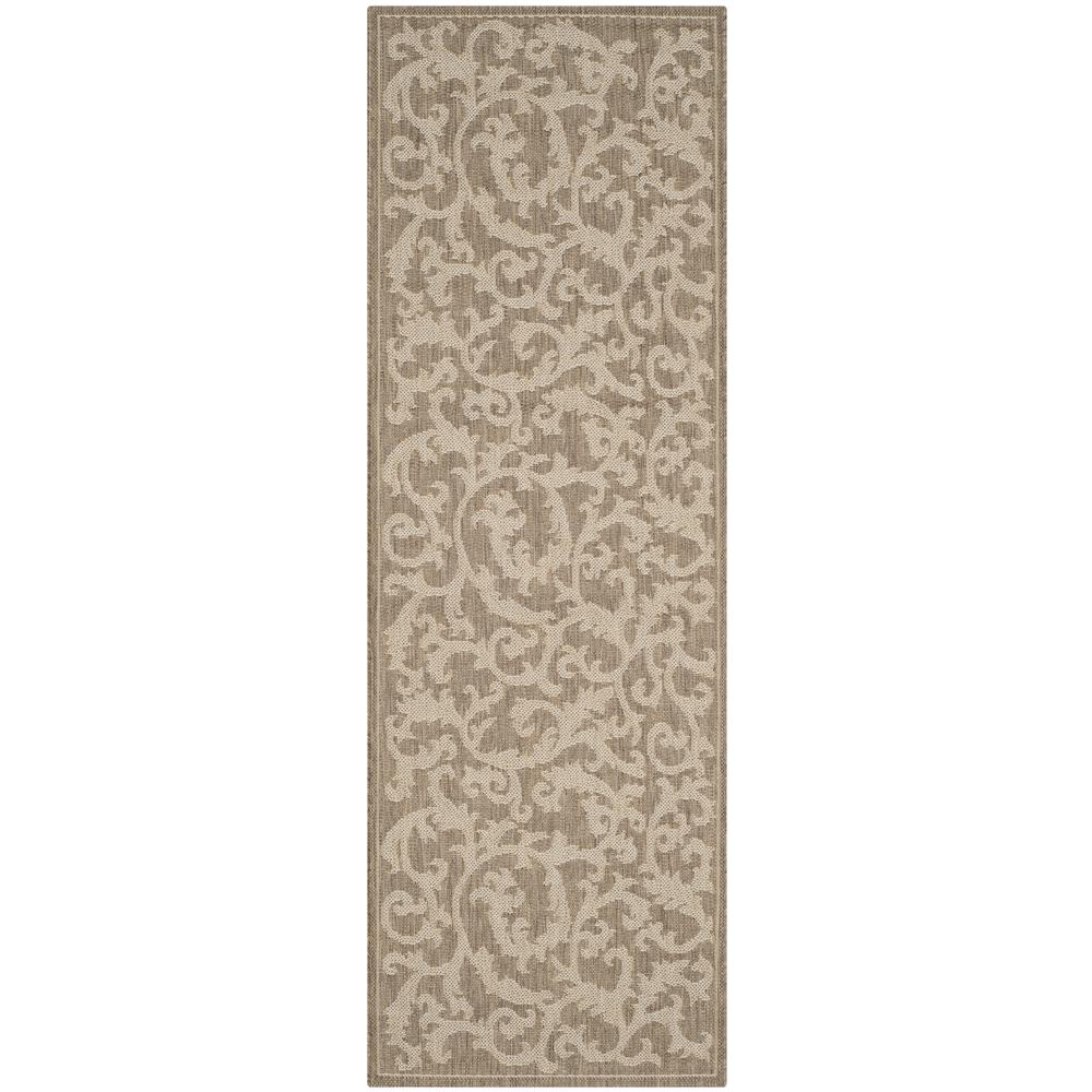 COURTYARD, BROWN / NATURAL, 2' X 3'-7", Area Rug, CY2653-3009-2. Picture 10