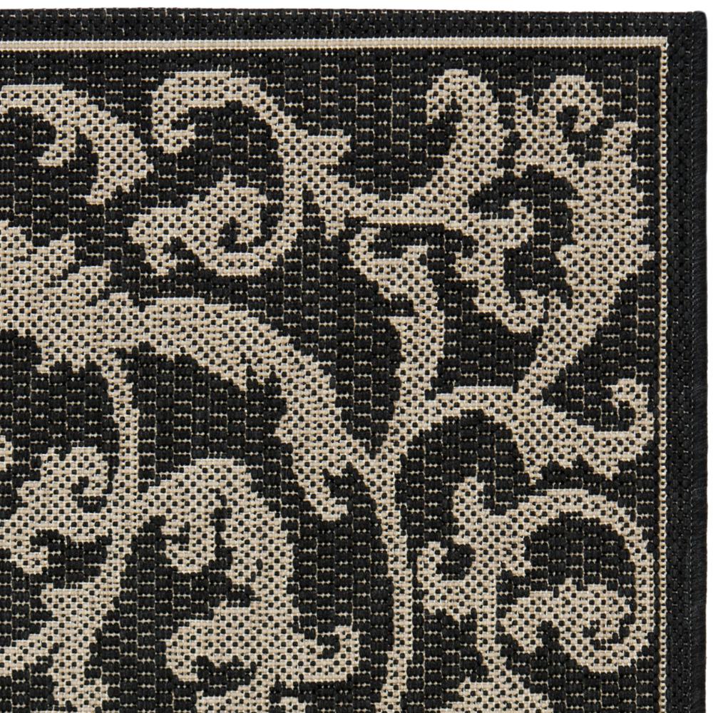 COURTYARD, BLACK / SAND, 2' X 3'-7", Area Rug, CY2653-3908-2. Picture 4