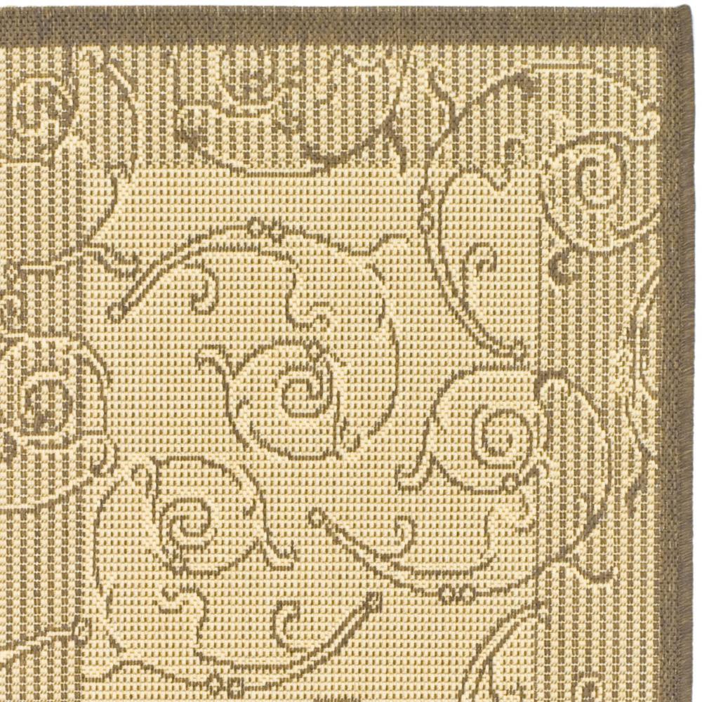 COURTYARD, NATURAL / BROWN, 2'-3" X 6'-7", Area Rug, CY2665-3001-27. Picture 3
