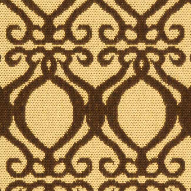 COURTYARD, NATURAL / BROWN, 4' X 5'-7", Area Rug, CY3040-3001-4. Picture 3
