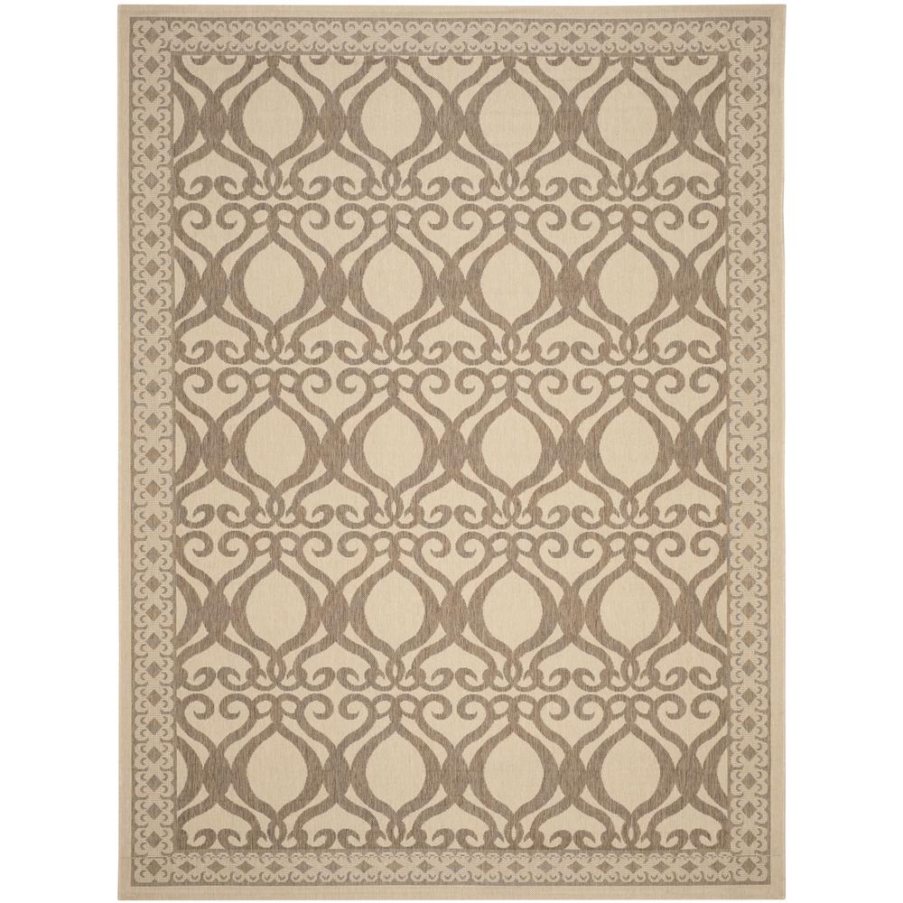COURTYARD, NATURAL / BROWN, 8' X 11', Area Rug, CY3040-3001-8. Picture 2