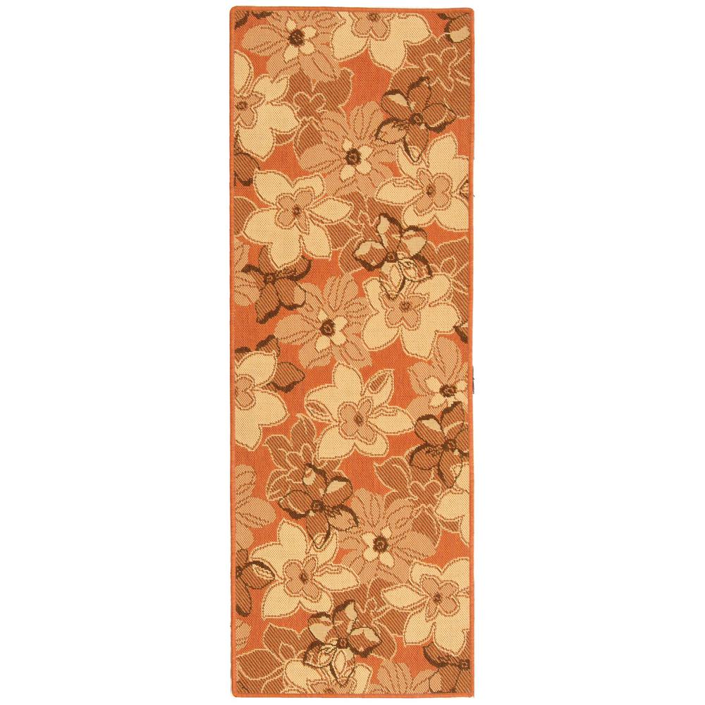 COURTYARD, TERRA NATURAL / BROWN, 2' X 3'-7", Area Rug, CY4022C-2. Picture 1