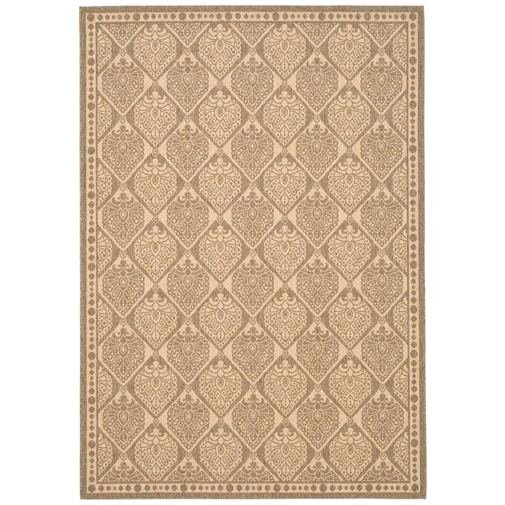 COURTYARD, COFFEE / SAND, 5'-3" X 7'-7", Area Rug, CY5149B-5. Picture 1