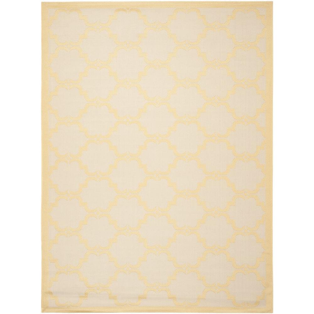 COURTYARD, BEIGE / YELLOW, 8' X 11', Area Rug, CY6009-306-8. Picture 1