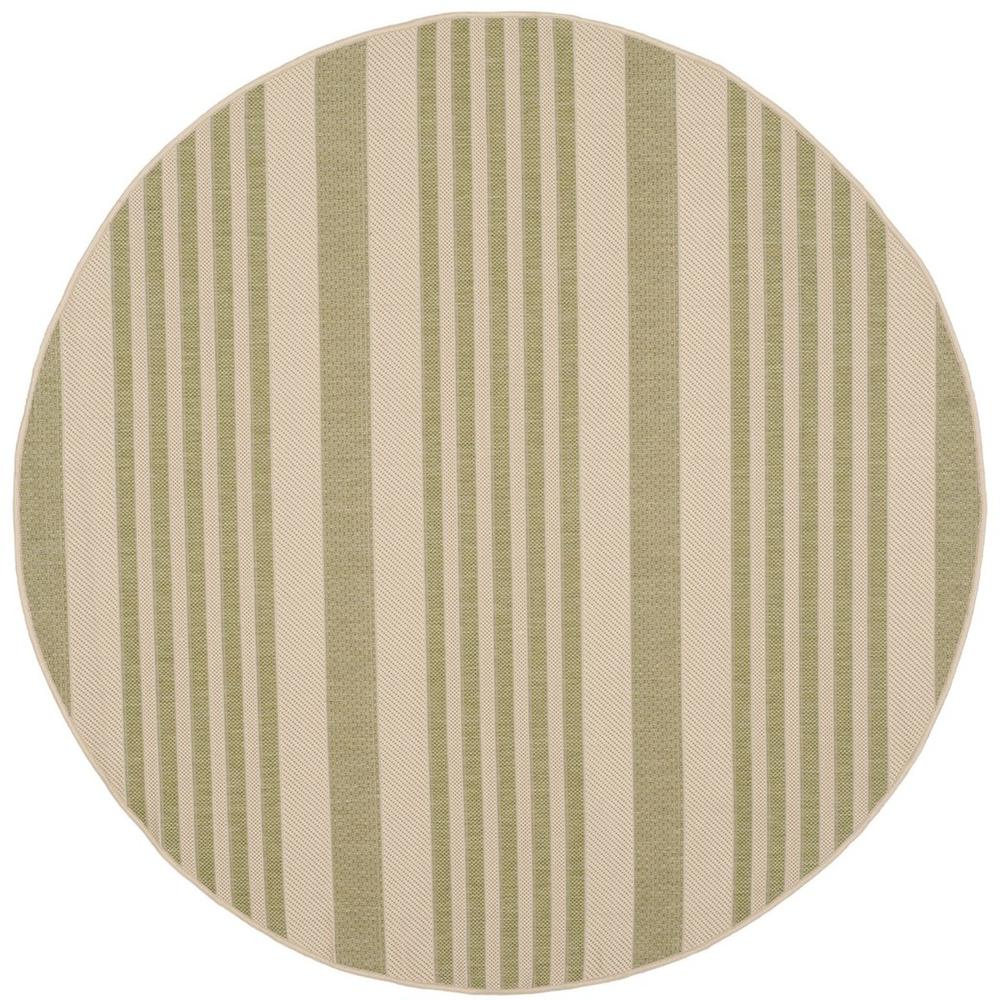 COURTYARD, BEIGE / SWEET PEA, 5'-3" X 5'-3" Round, Area Rug. Picture 1