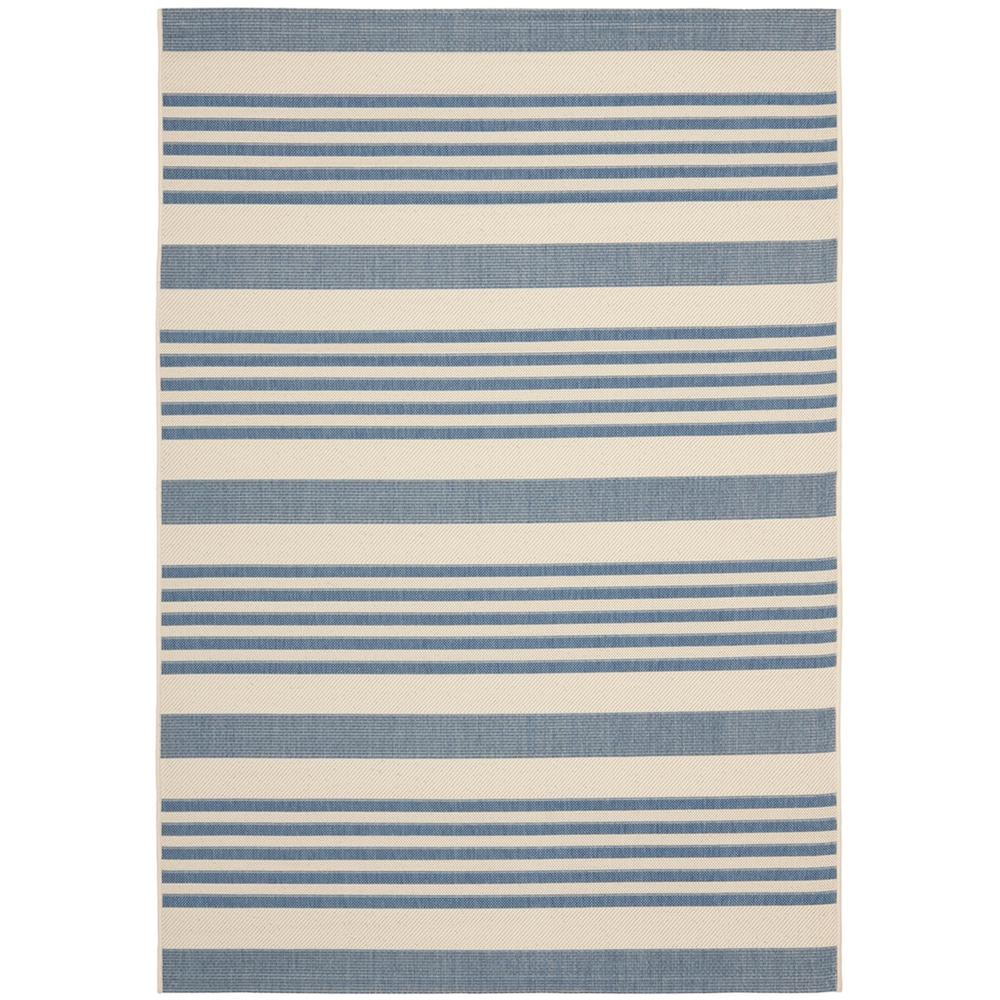 COURTYARD, BEIGE / BLUE, 5'-3" X 7'-7", Area Rug, CY6062-233-5. Picture 1