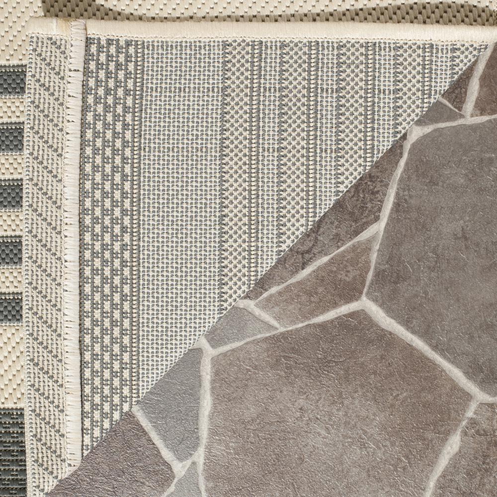 COURTYARD, GREY / BONE, 4' X 5'-7", Area Rug, CY6062-236-4. The main picture.