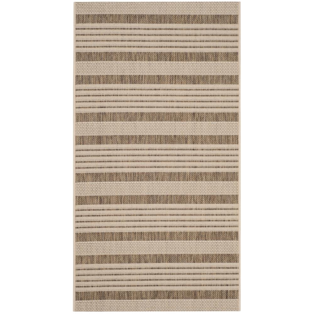 COURTYARD, BROWN / BONE, 2' X 3'-7", Area Rug, CY6062-242-2. Picture 1