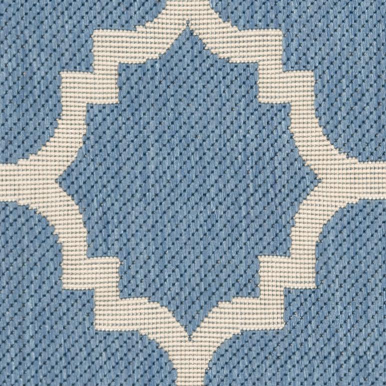 COURTYARD, BLUE / BEIGE, 2' X 3'-7", Area Rug, CY6243-243-2. Picture 5