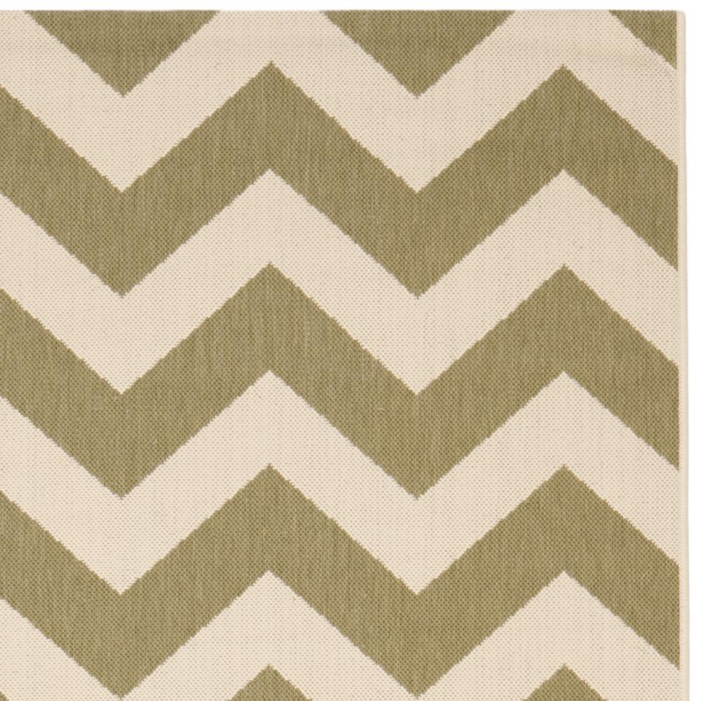 COURTYARD, GREEN / BEIGE, 8' X 11', Area Rug, CY6244-244-8. Picture 4