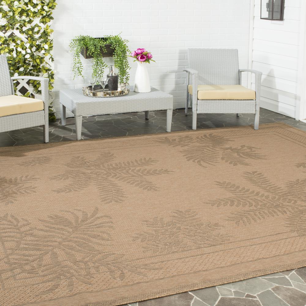 COURTYARD, NATURAL / GOLD, 8' X 11', Area Rug, CY6683-39-8. Picture 1