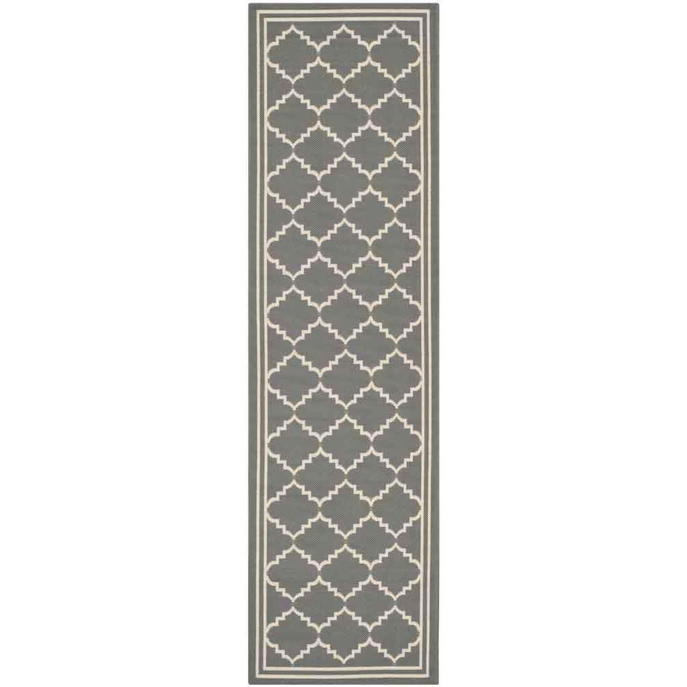 COURTYARD, GREY / BEIGE, 2'-3" X 8', Area Rug, CY6889-246-28. The main picture.
