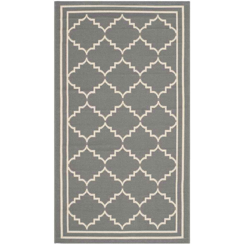 COURTYARD, GREY / BEIGE, 2' X 3'-7", Area Rug, CY6889-246-2. Picture 1