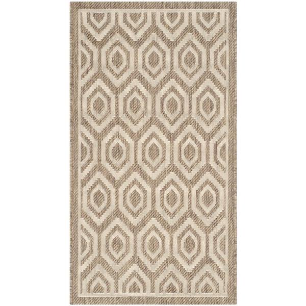 COURTYARD, BROWN / BONE, 2'-3" X 6'-7", Area Rug, CY6902-242-27. Picture 1