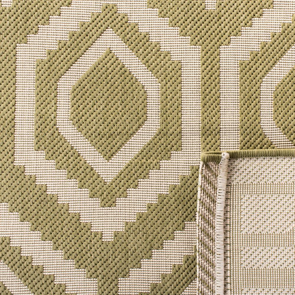 COURTYARD, GREEN / BEIGE, 5'-3" X 7'-7", Area Rug, CY6902-244-5. The main picture.