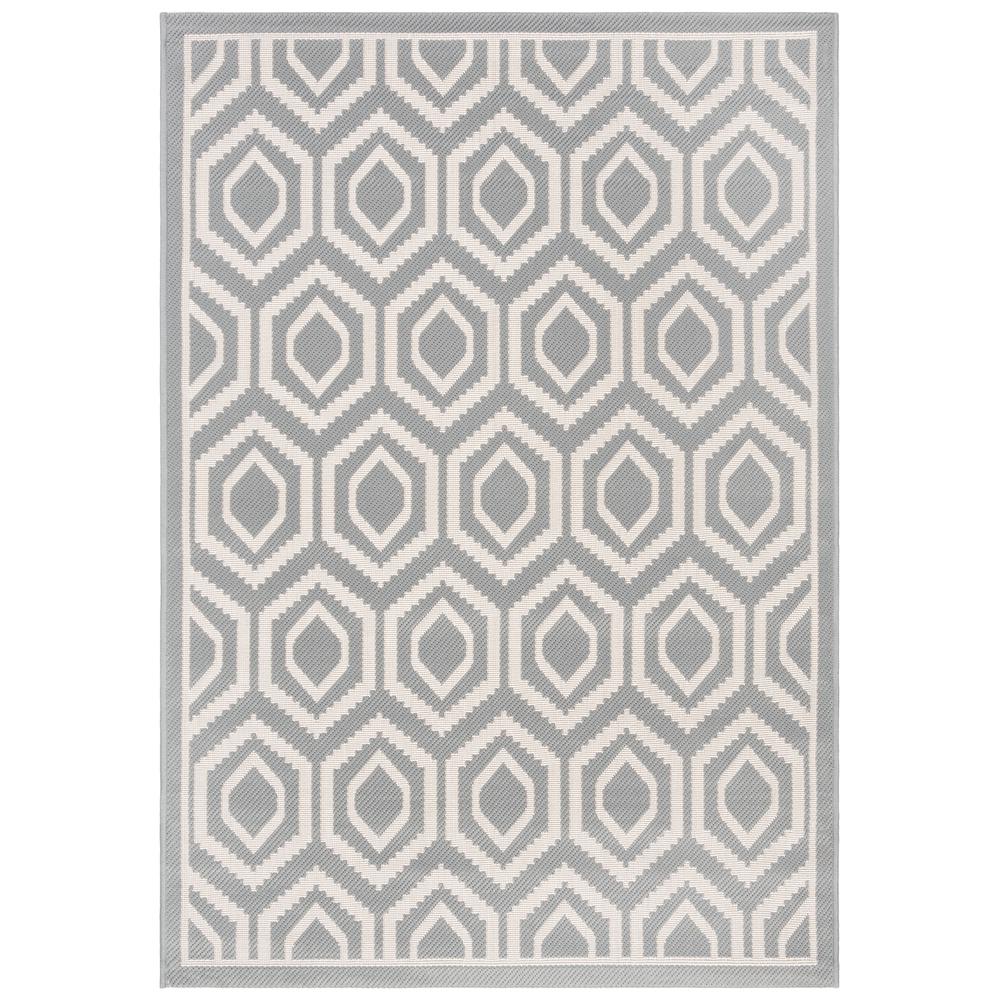 COURTYARD, ANTHRACITE / BEIGE, 4' X 5'-7", Area Rug, CY6902-246-4. Picture 1