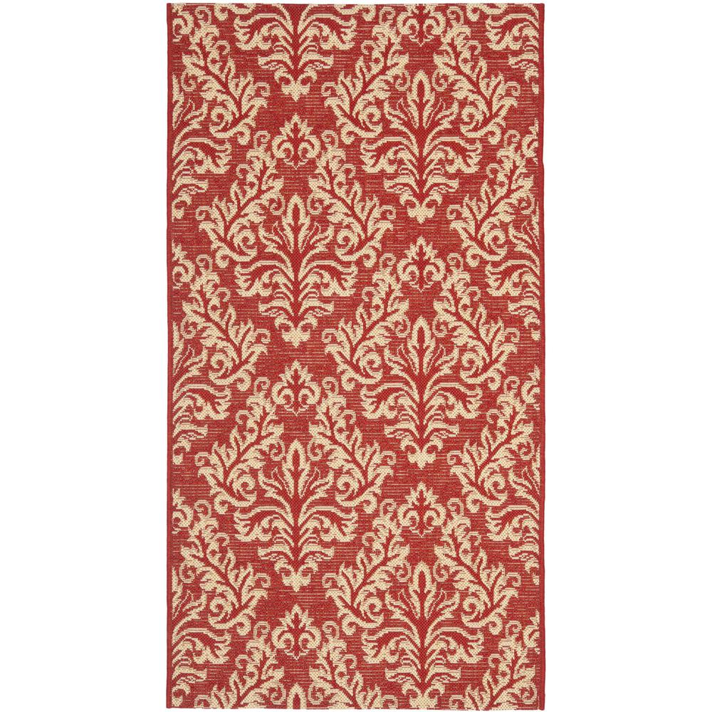 COURTYARD, RED / CREME, 2'-7" X 5', Area Rug, CY6930-28-3. The main picture.