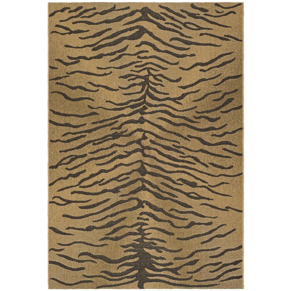 COURTYARD, GOLD / NATURAL, 2'-7" X 5', Area Rug, CY6953-49-3. Picture 1