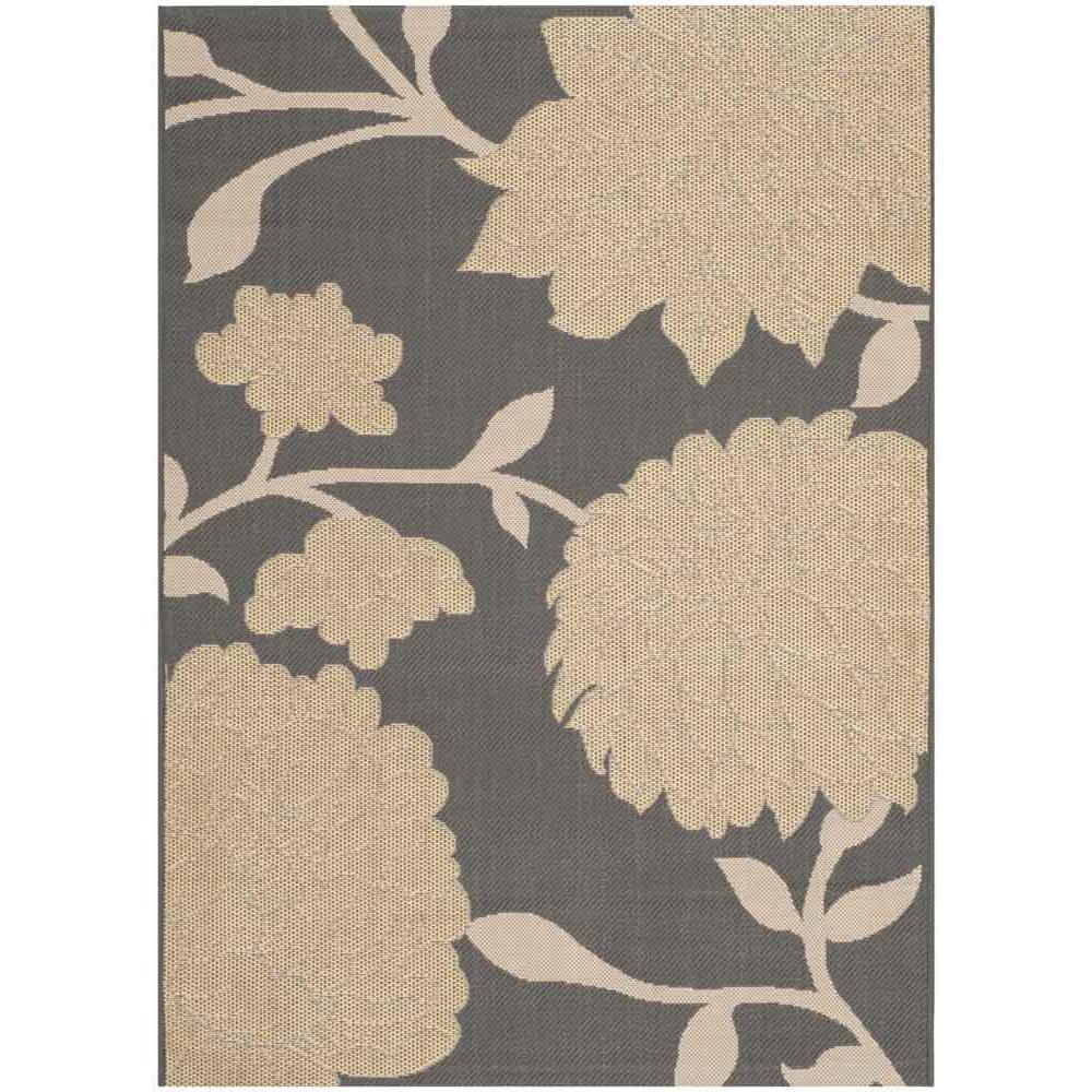 COURTYARD, ANTHRACITE / BEIGE, 4' X 5'-7", Area Rug, CY7321-246A21-4. Picture 1