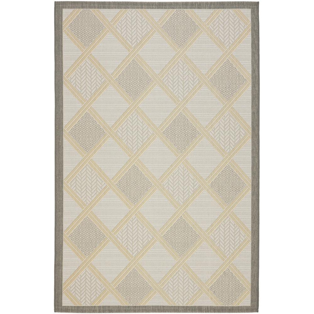 COURTYARD, LIGHT GREY / ANTHRACITE, 5'-3" X 7'-7", Area Rug, CY7570-78A21-5. Picture 1