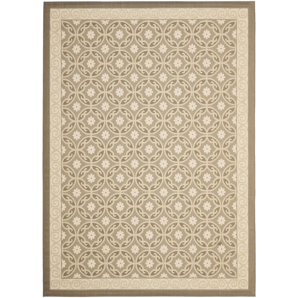 COURTYARD, BEIGE / BEIGE, 8' X 11', Area Rug, CY7810-97A21-8. Picture 1